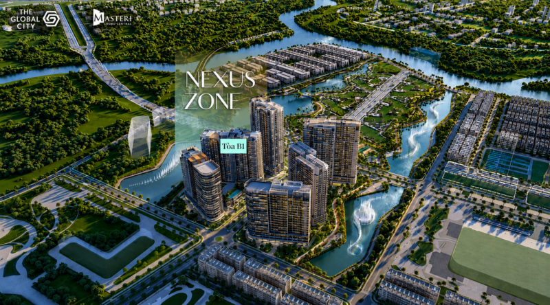 Khám phá mặt bằng tòa B1 Nexus Zone CT3 - Masteri Cosmo Central