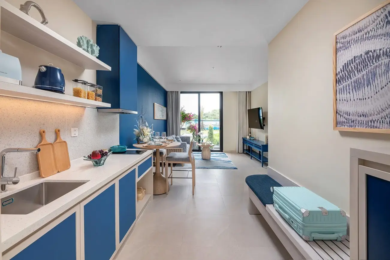 Căn hộ Blanca City với thiết kế hiện đại, hướng nhìn ra biển Bãi Sau, Vũng Tàu. Ảnh phối cảnh: Ánh Dương