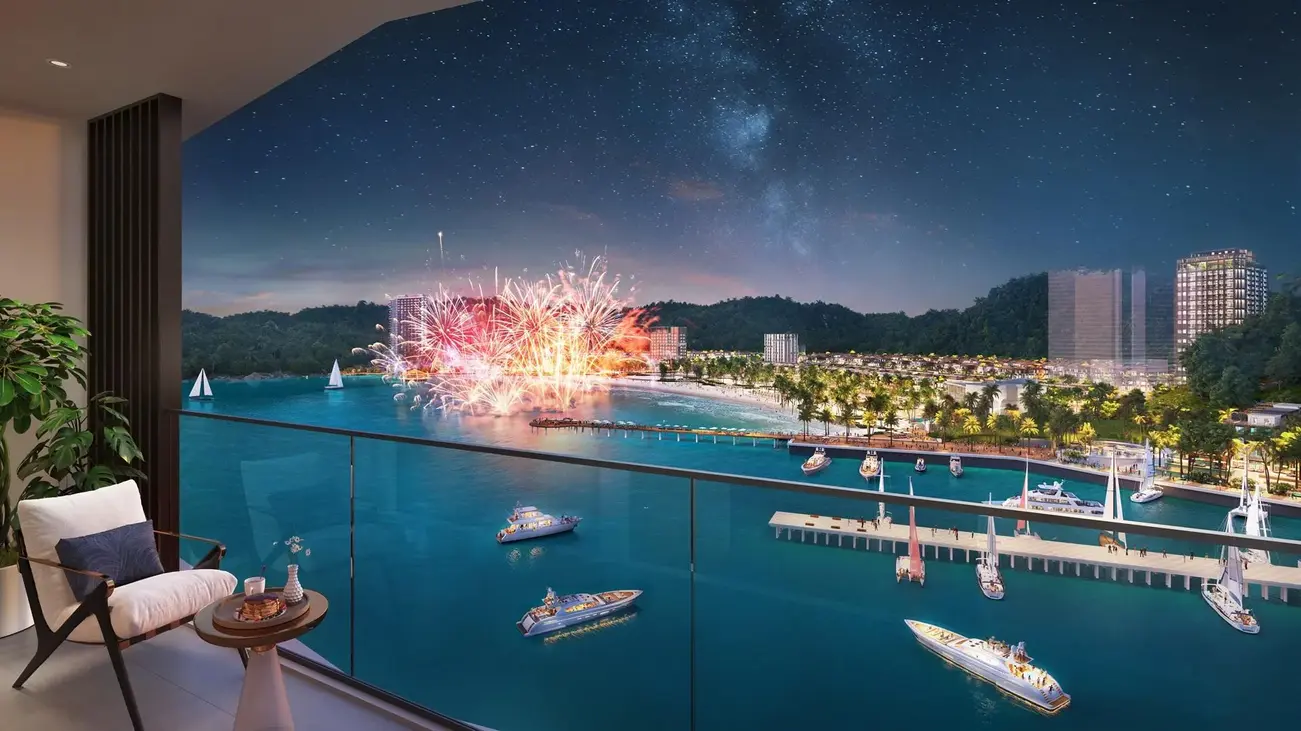 Căn hộ Thanh Long tại Xanh Island: Tầm nhìn hướng vịnh Lan Hạ tuyệt đẹp và hệ sinh thái đẳng cấp.