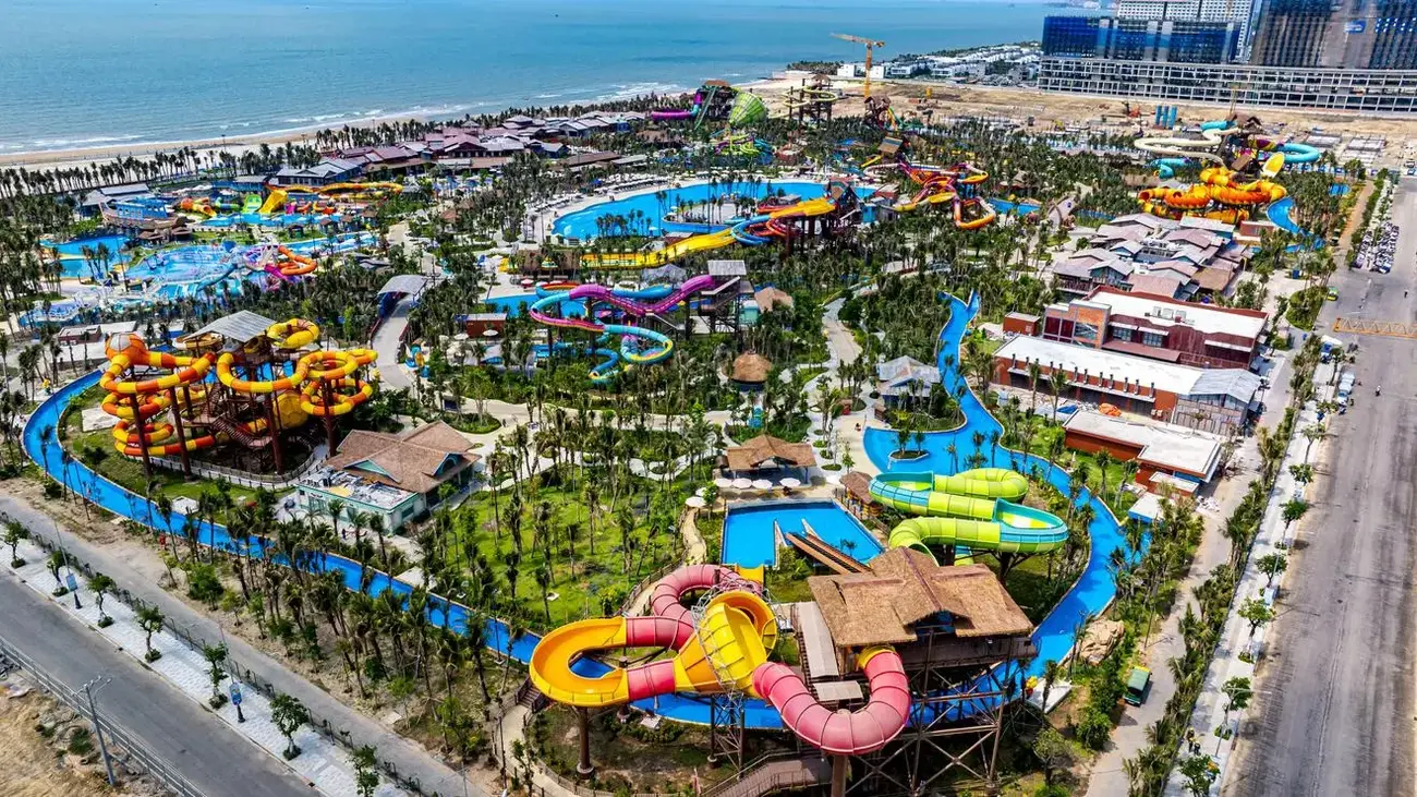Công viên nước Sun World Vũng Tàu đã vận hành. Ảnh: Ánh Dương