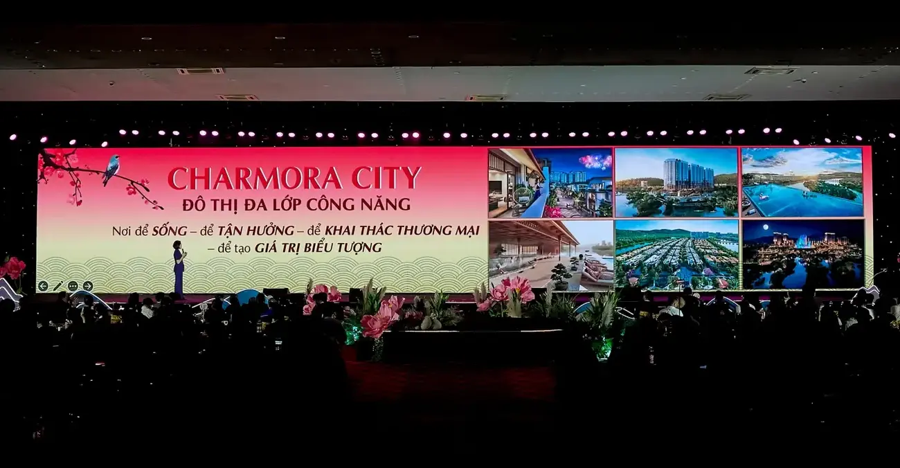 Gần 1.000 khách hàng và đại lý tham dự sự kiện ra mắt Charmora City. Ảnh: Sun Property