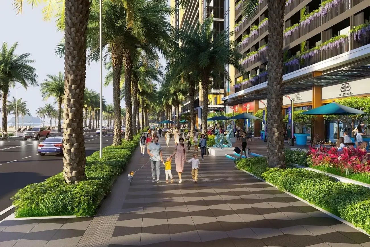 Không gian sống hiện đại và tiện ích đa dạng tại Sun Centro Town. Ảnh: Sun Property