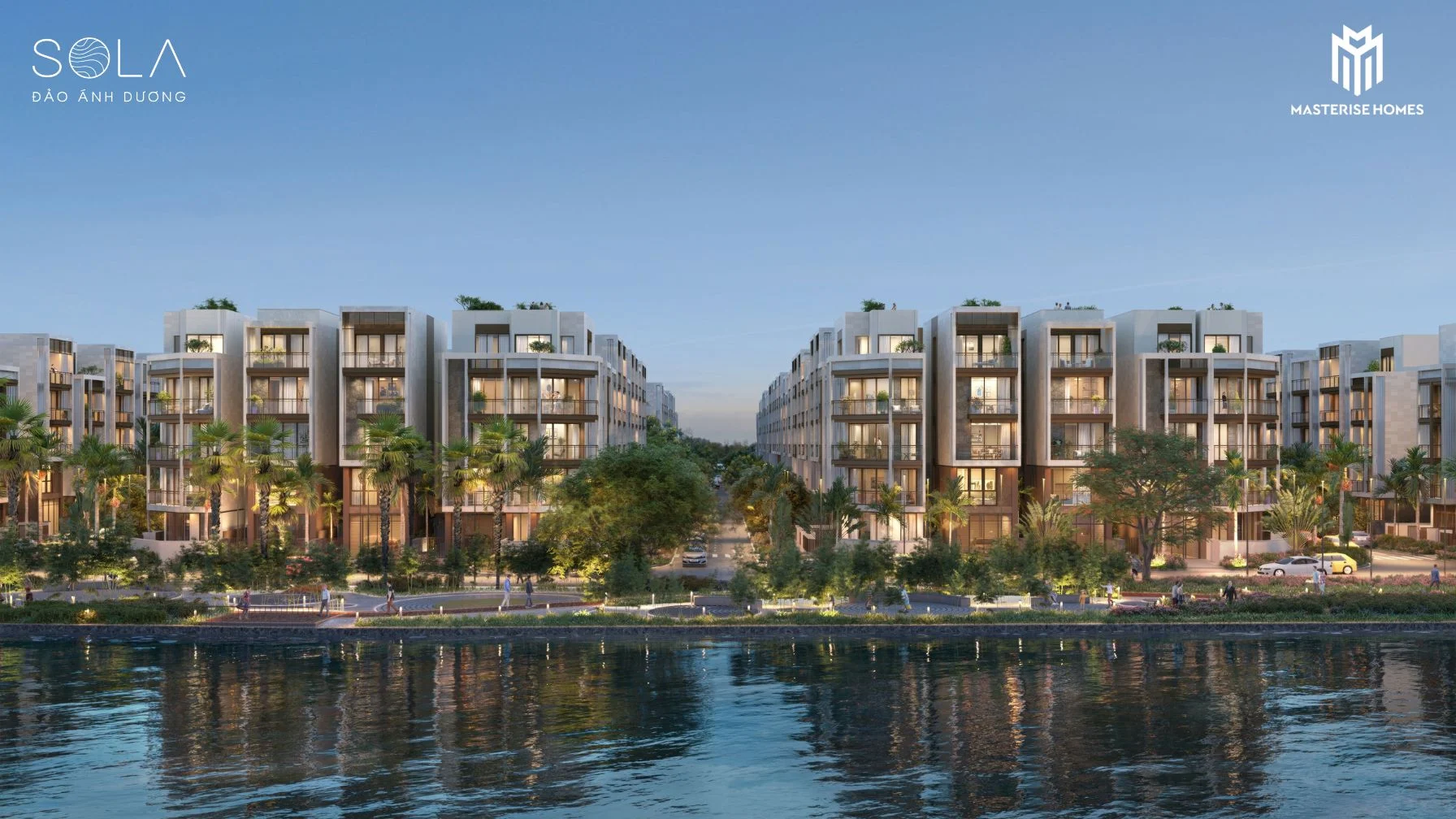 Mặt bằng thiết kế biệt thự phân khu SOLA The Global City