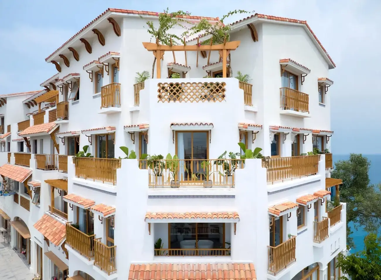 Kiến trúc hiện đại của nhà phố Casa tại Blanca City. Ảnh: Minh Khánh