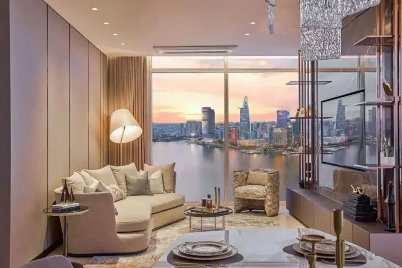 Layout căn hộ The Opusk Residence - Đẳng cấp bên sông Sài Gòn