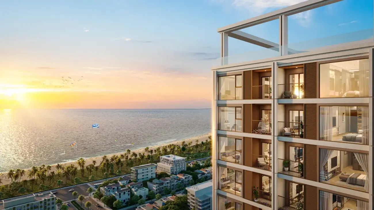 Sun Costa Residence nằm sát biển Mỹ Khê, hội tụ tiện ích cao cấp và cơ hội đầu tư sinh lời vượt trội.