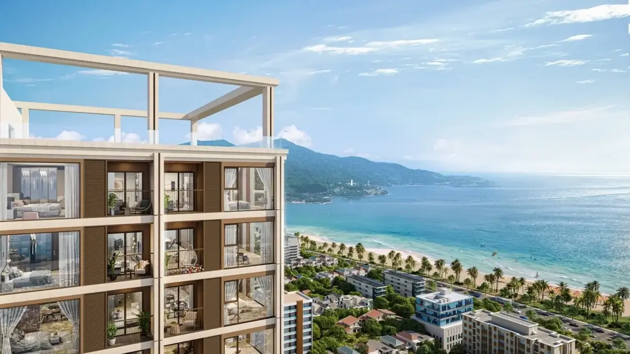Sun Costa Residence với tầm nhìn trực diện biển Mỹ Khê, vị trí đắc địa tại trung tâm du lịch Đà Nẵng.