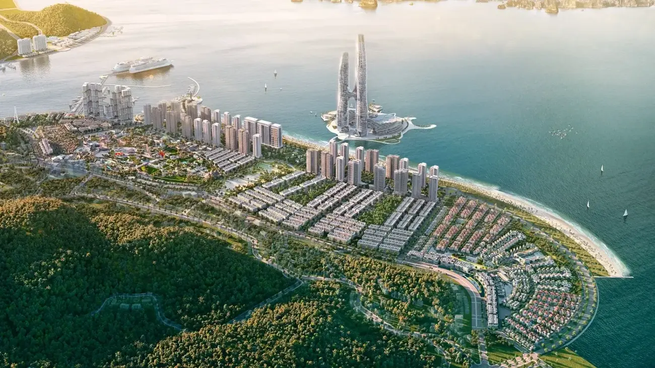 Sun Elite City làm nổi bật sự phát triển đô thị ven biển Bãi Cháy, góp phần gia tăng giá trị bất động sản Quảng Ninh.